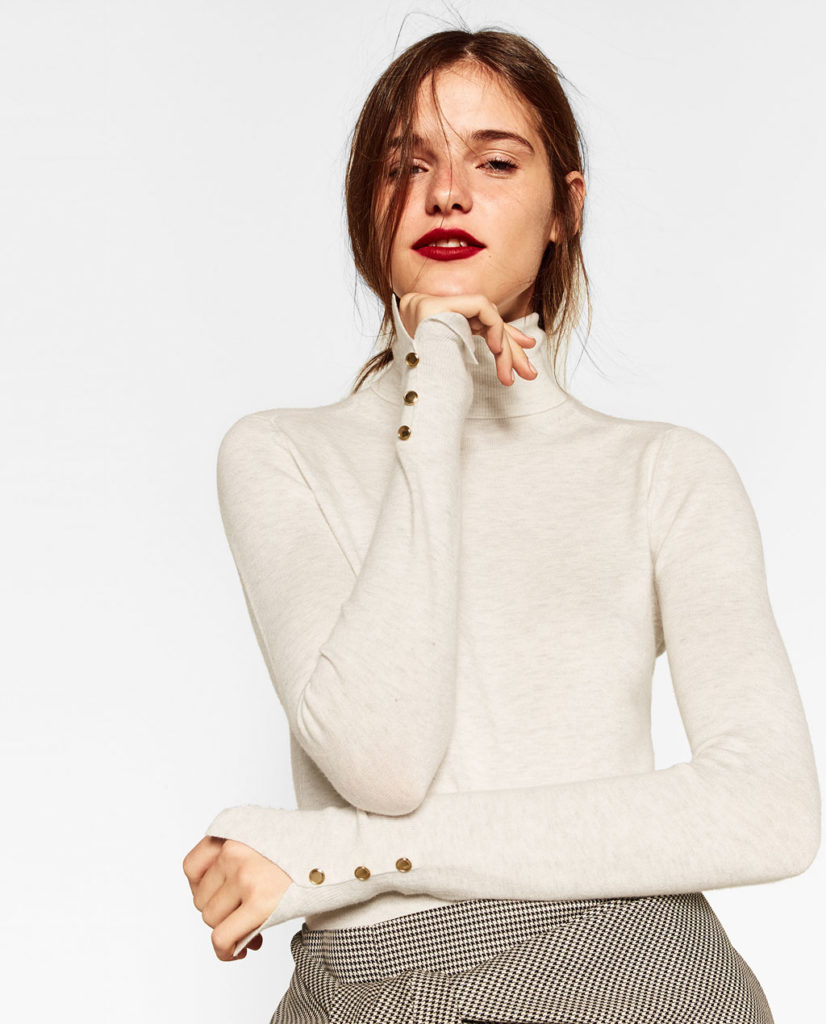 Zara turtleneck sweater