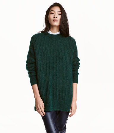 H&M oversized mohair sweater